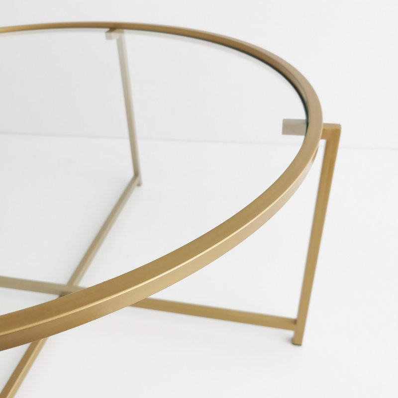 Plante Cross Legs Coffee Table
