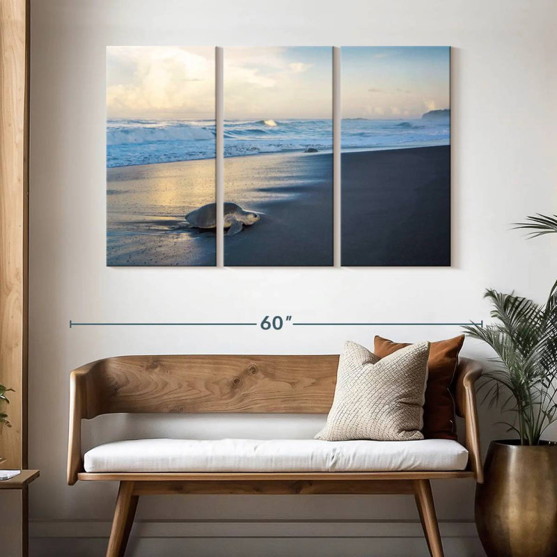 Turtles From The Sea, 32" H x 50" W