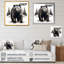 «Curious Bear Winter Forest II - Bear 2», art mural-309917194-309917193