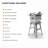 Hike Crew Outdoor Deep Fryer, 2 Baskets 57,000 BTU Outdoor Fryer, 4.37-Gal Oil Capacity
