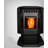 2400 Square Feet Direct Vent Freestanding Wood Pellets Stove with Blower and with Adjustable Thermostat