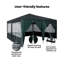 vidaXL Party Tent Polyethylene Event Outdoor Shelter Sun Shade Garden Canopy-664898480-664898485