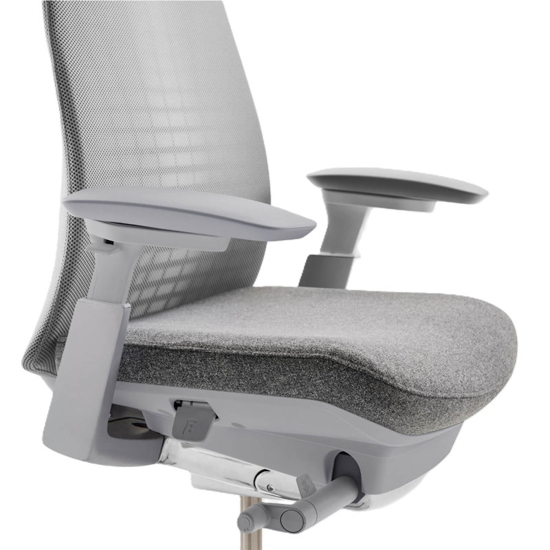 Haworth Fern Mesh Task Chair, No, Silver Leaf