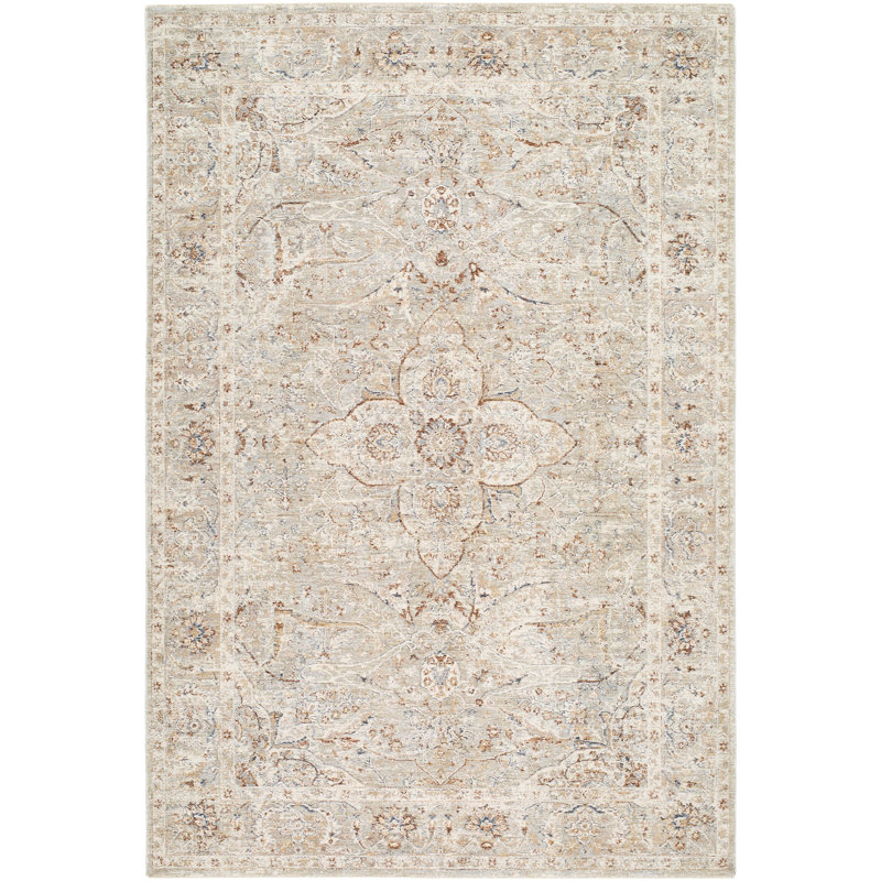Tapis tissé à la machine Landaverde, Rectangle 6 pi 7 po x 9 pi 6 po