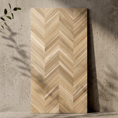 Acacia Chevron Solid Wood Butcher Block Countertop for DIY Kitchen Island Tops, Desk Tops, Table Tops, Coffee Tables, 1.5in Thick