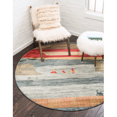 Tapis géométrique Abrigail