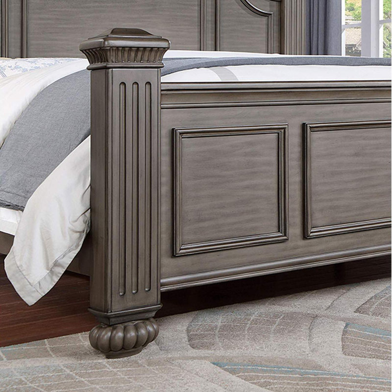 Anudeep Standard Bed, King, Gray