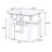 Iginio Square End Table with Glass Top-1271857651