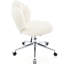 Height Adjustable Swivel Chair With Soft Sponge And Wheels 360 Comfortable Cushion Strong Support For Home-861143929