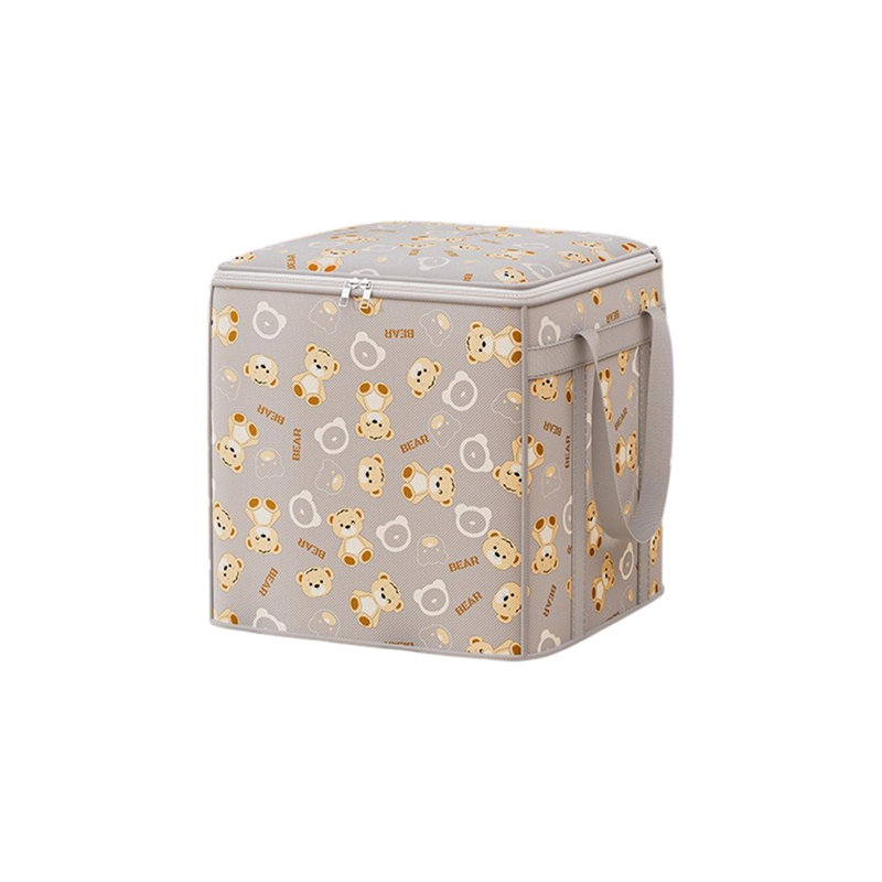 Heavy Duty Storage Bag With Reinforced Carrying Handles Oversized Clothing Quilt Storage Bag Moving Packing Bag Thickened Double Zipper Saves Travel Space