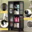 Mordern Kitchen Pantry Storage Cabinets With Acrylic Doors And Adjustable Shelves-1582570756