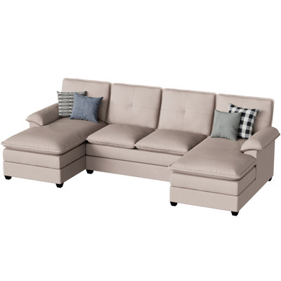 Rezarta 3-Piece Upholstered Sectional