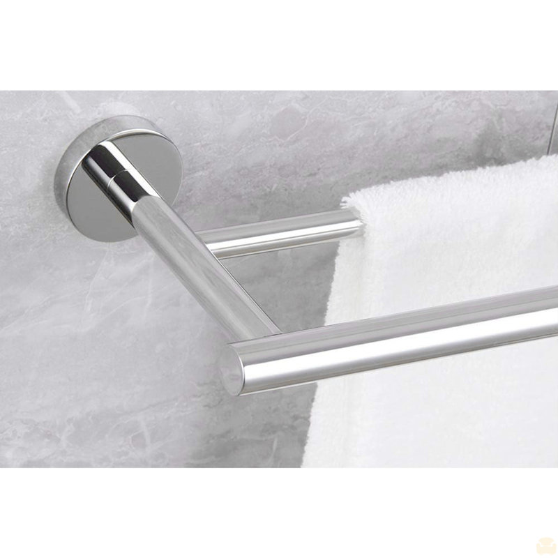 23.6'' Towel Bar Wall Mounted, Brushed Gold