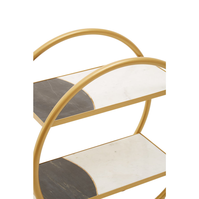 Ina Metal Bar Cart