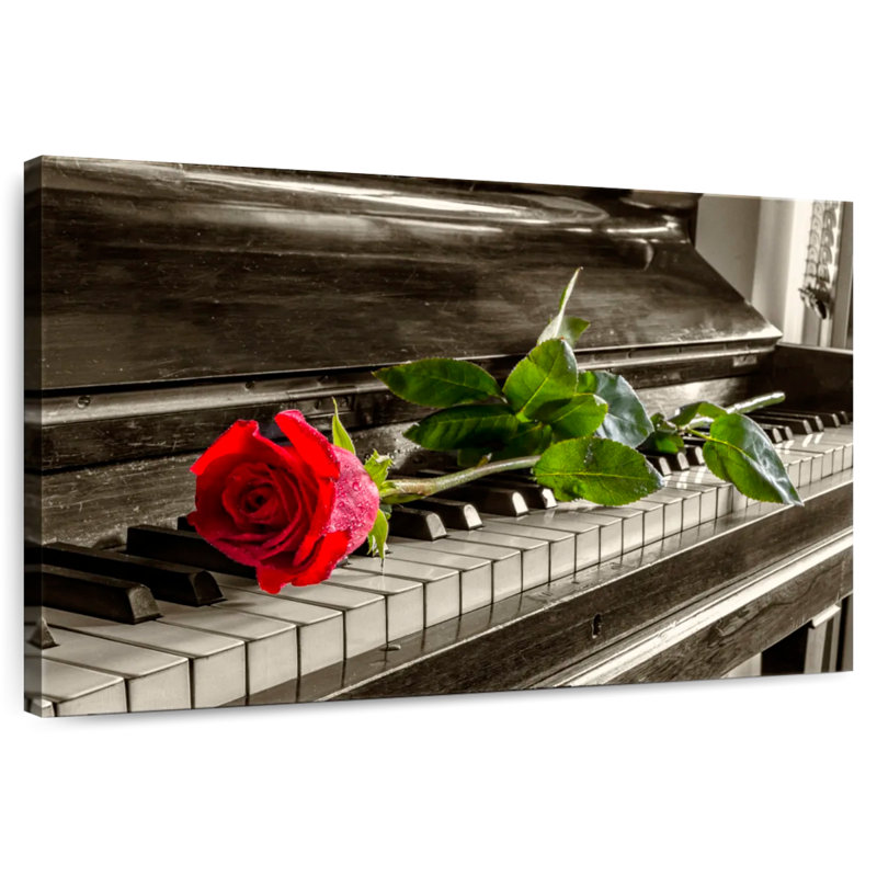 Harnek Rose On Piano