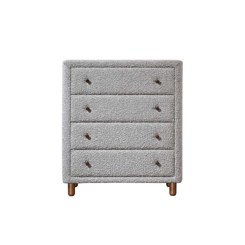 Cleo Gray Boucle Chest