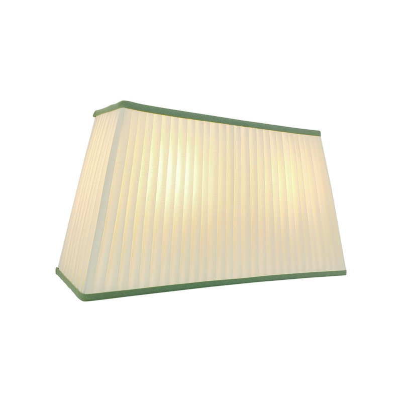 Amanda Lindroth Rectangle Flush Mounted Sconce, Green