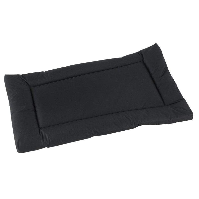 Ilene Polyester Pet Bed, 5 cm H x 90 cm W x 60 cm D, Black