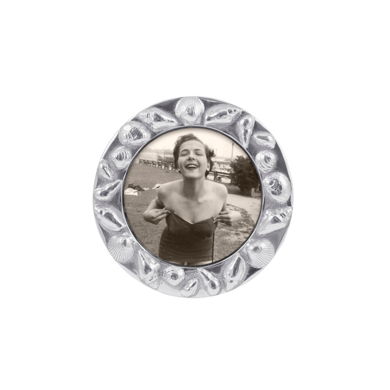 Seaside Metal Picture Frame