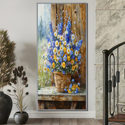 Art mural Stevens Stevens Wildflowers At The Farm I - Bouquets assortis