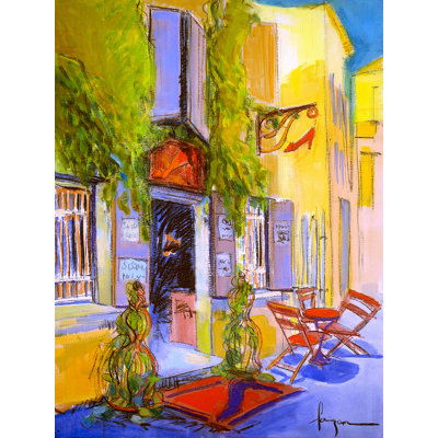 Street Village by Dorothy Fagan - Wrapped Canvas Print
