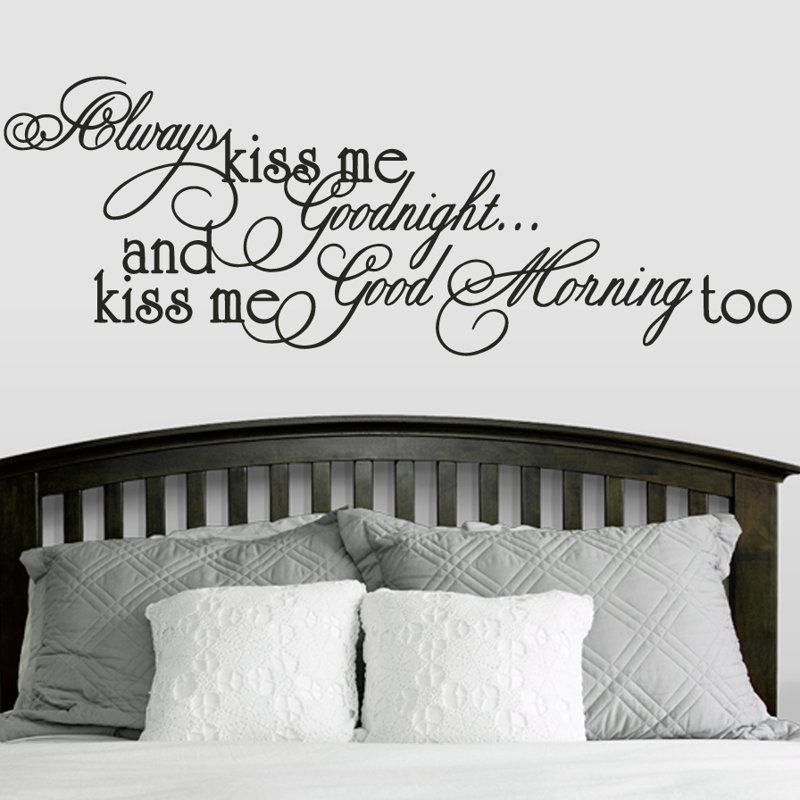 Text & Numbers Non-Wall Damaging, Black
