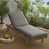 Sunbrella - toile gris anthracite / cordon gris an n'est pas disponible