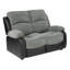 Hedgar 2 Seater Faux Leather Loveseat