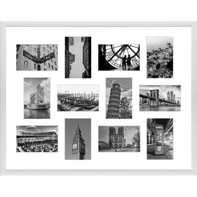 Collage-Bilderrahmen Aavi aus Holz