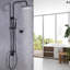 Ensemble de douche 10 po, ensemble de douche en laiton massif avec valve brute-71008970