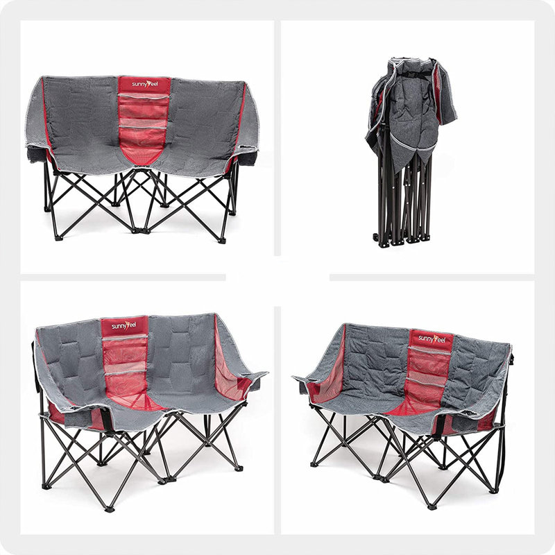 Folding Camping Chair, Red