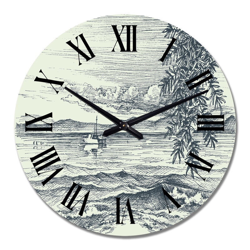 Horloge murale très grande, Moyen