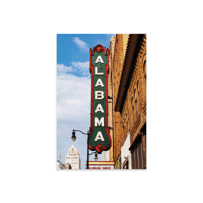Alabama Marquee II sur plastique / acrylique par Bethany Young, peinture