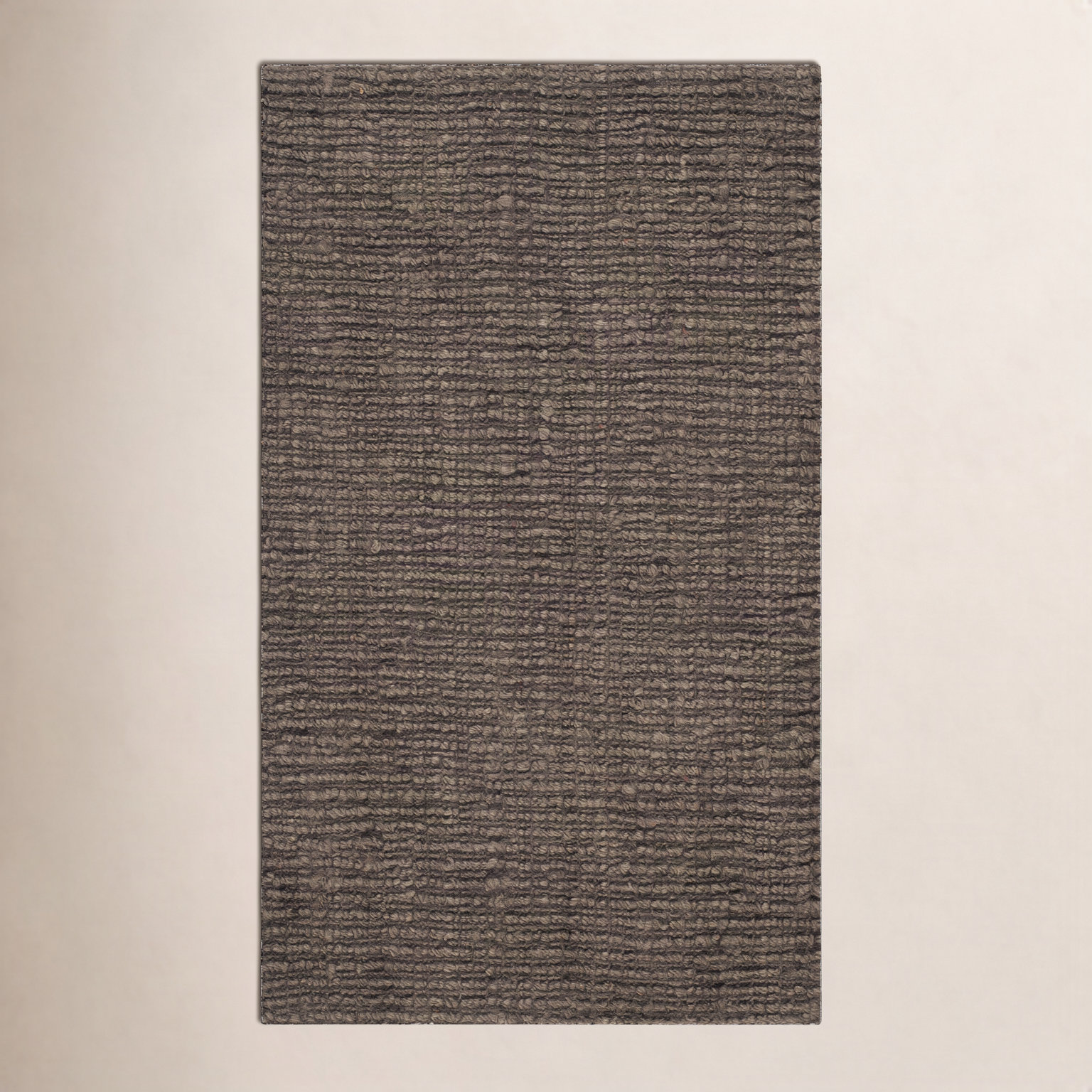 Barkley Brown Hand-Woven Jute Rug, Rectangle 6' x 9'