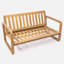 Causeuse de patio Ivy avec table basse et coussin beige-601856697