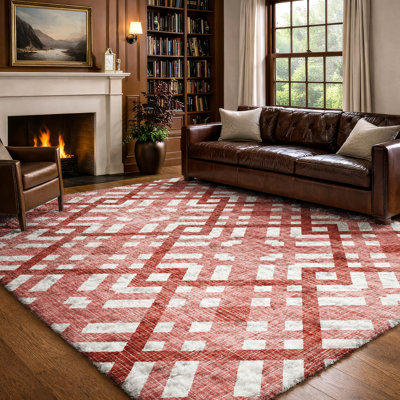 Tapis à poil long de qualité supérieure lavable à la machine ADS616