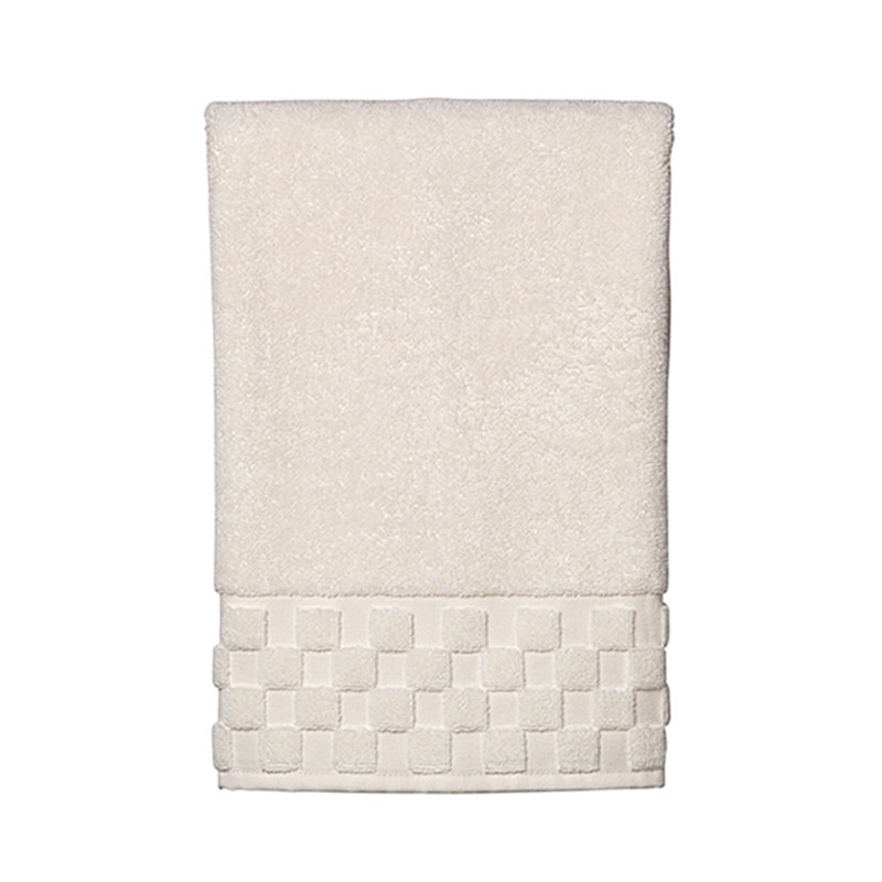 Plush Bath Sheet, Ivory