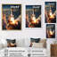 Space Shuttle Launch III - Space Shuttle Canvas Art Print-91292459-91292466