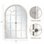 Console de 32 po et ensemble de miroirs en bois de 36 po pour table d'appoint-121083448