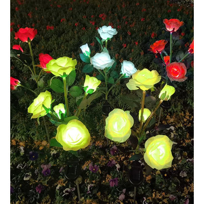 Lumières décoratives solaires imperméables à l'eau de jardin solaire pour jardin