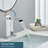 Single-Hole Single-handle Bathroom Faucet with Drain Assembly-93937385