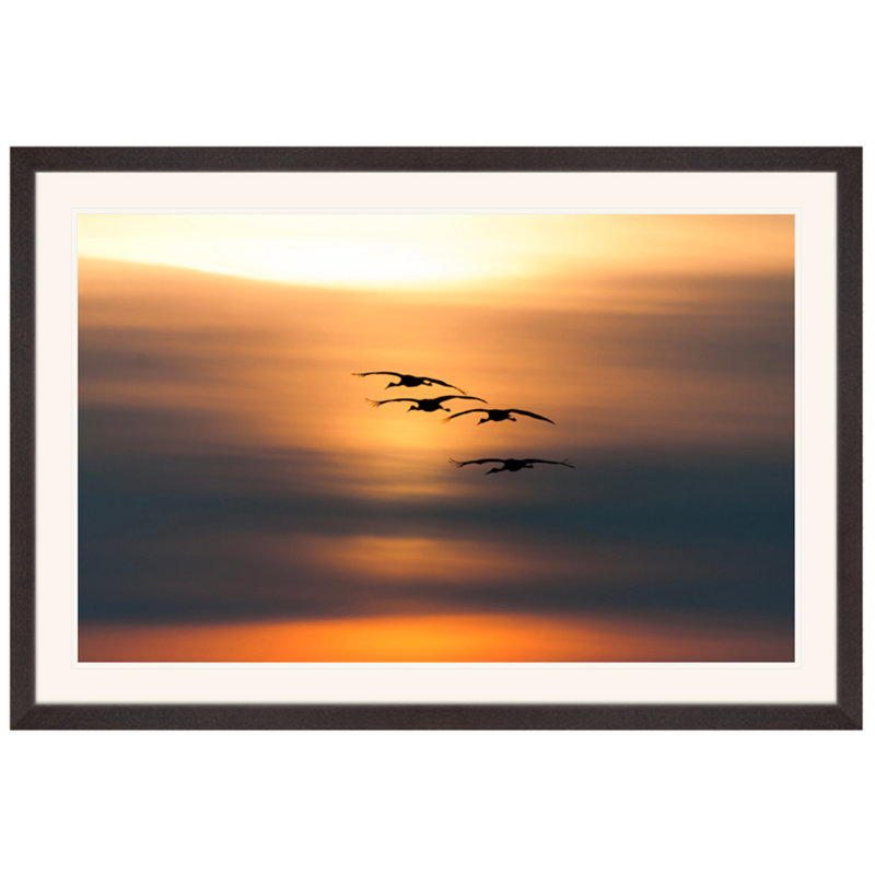 Sandhills At Sunrise Print by Ted Glasoe