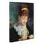 Woman Crocheting by Pierre-Auguste Renoir - Wrapped Canvas Painting-61880737