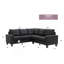Canapé modulaire Newbury G475B-SC, NOIR-900444037