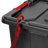Sterilite Durable Rugged Industrial Tote with Red Latches-98363243-98363244