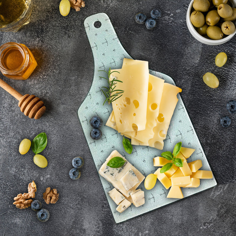 Planche à découper en verre trempé Ambesonne