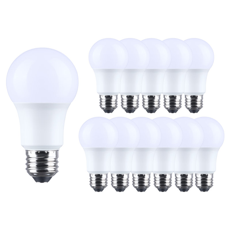 9.5 or 9.8 Watt (60 Watt Equivalent), A19 LED, Non-Dimmable Light Bulb, E26/Medium (Standard) Base, 5000K, 12