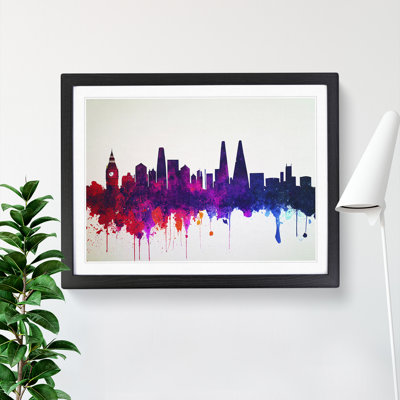 Colourful London Skyline Vol.4 Abstract - Painting