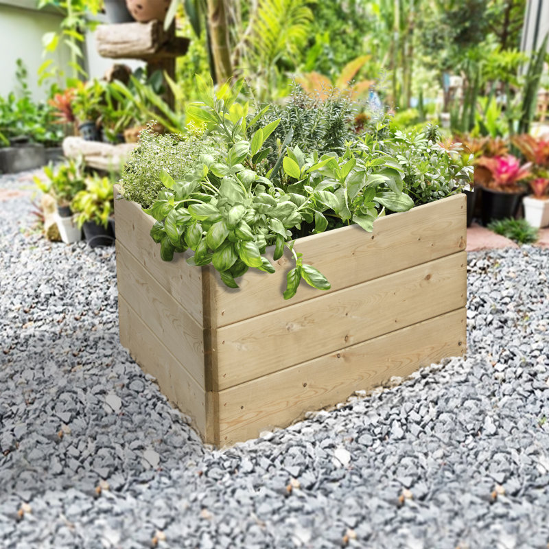 Bandit Triangular Raised Bed - 90cm each side, Height 45cm