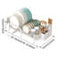 Over The Sink Dish Rack